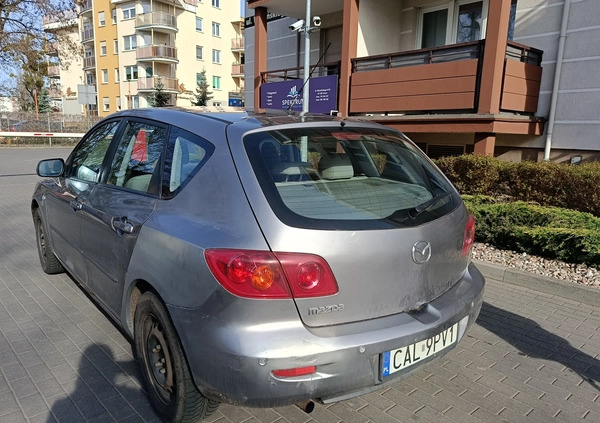 Mazda 3 cena 2300 przebieg: 242300, rok produkcji 2005 z Toruń małe 154